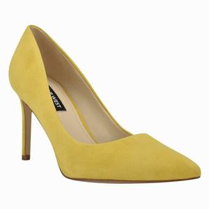 Nine West Ezra Pointy Toe Pumps - Yellow - Ireland (GH4568923)